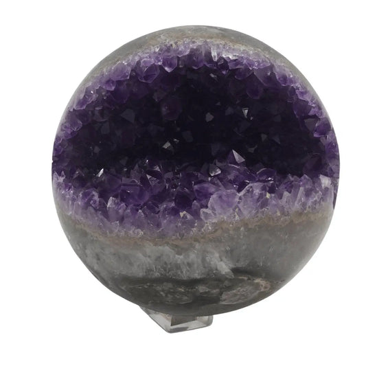 Amethyst Sphere Geode Heavens Gems and Wellbeing