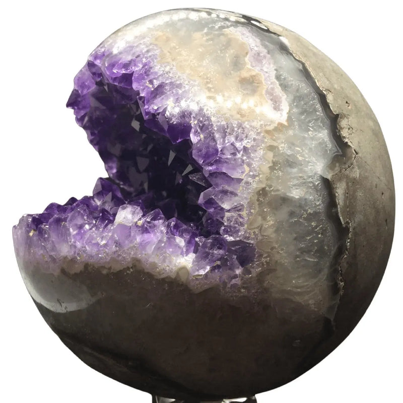 Amethyst Sphere Geode Heavens Gems and Wellbeing