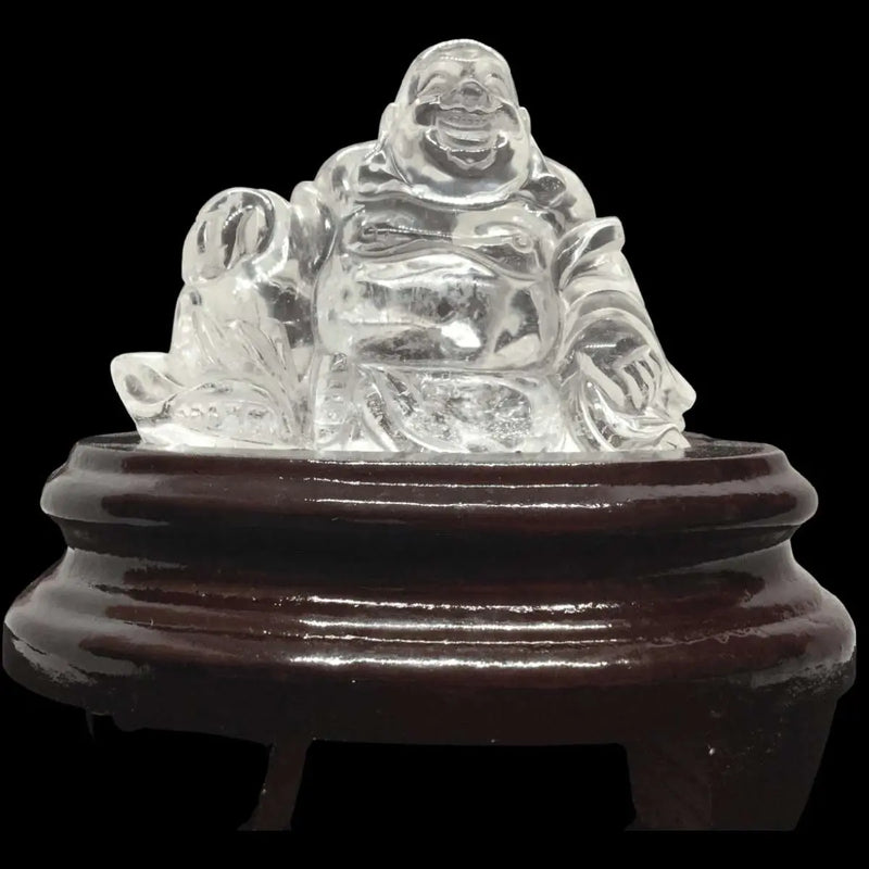 Buddha - Clear Quartz Heavens Gems and Wellbeing