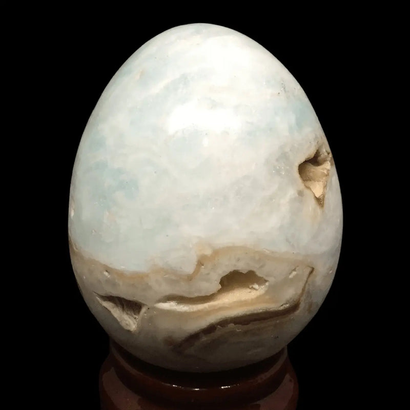 Caribbean Calcite Egg Heavens Gem and Wellbeing