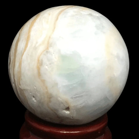 Caribbean Calcite Sphere Heavens Gem and Wellbeing