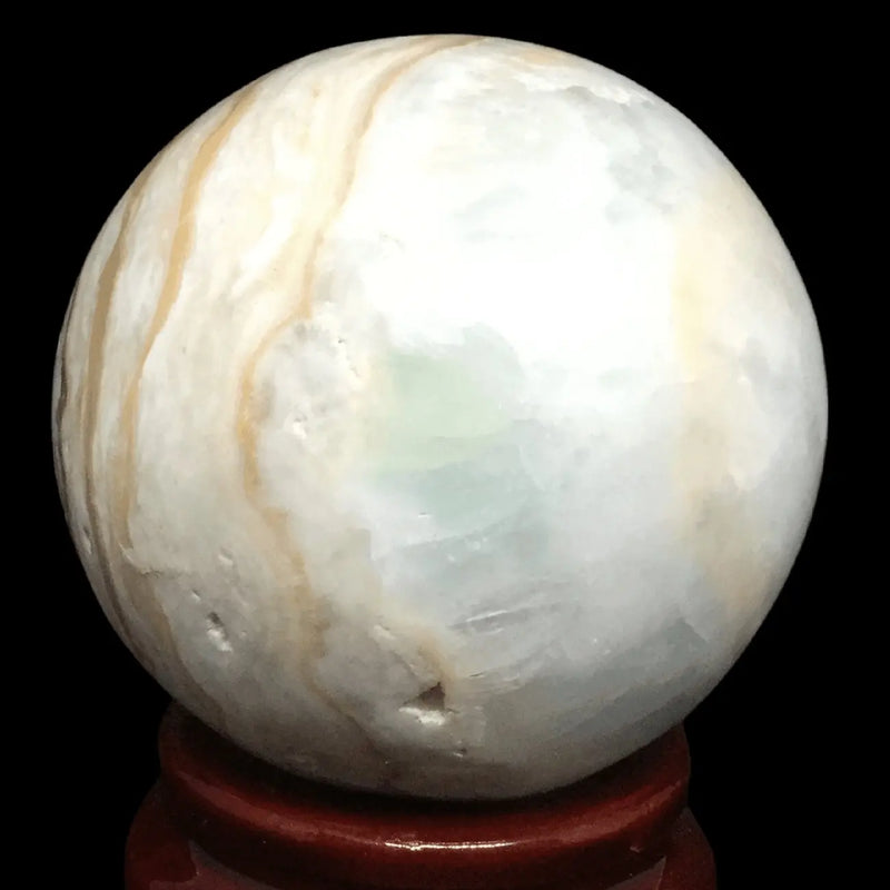 Caribbean Calcite Sphere Heavens Gem and Wellbeing