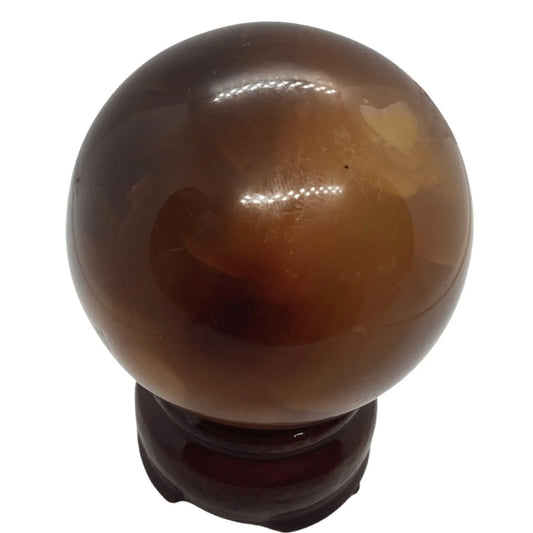 Carnelian Sphere Heavens Gems and Wellbeing