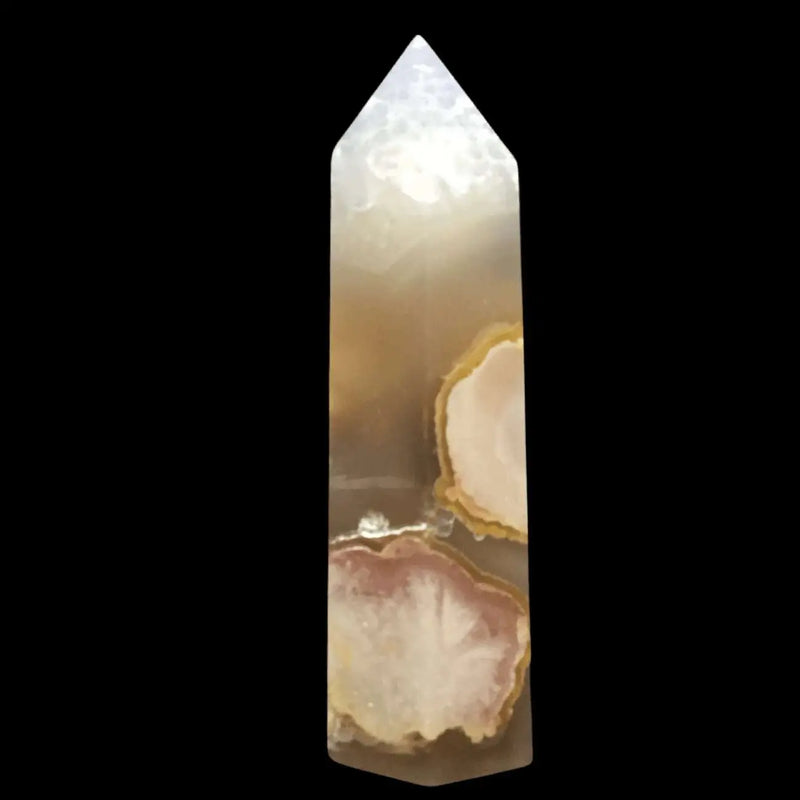 Cherry Blossom Agate Tower Heavens Gem and Wellbeing