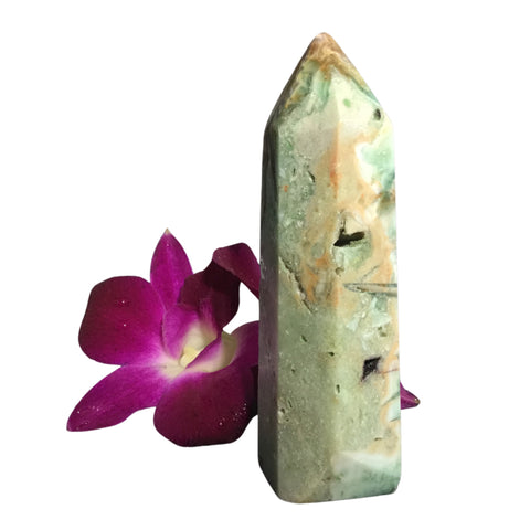 Chrysoprase Tower Heavens Gem and Wellbeing