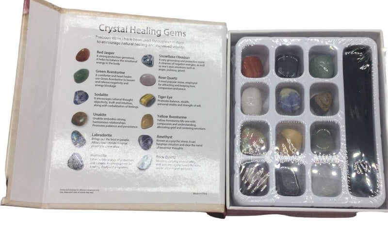 Crystal Healing Kit Heavens Gem and Wellbeing
