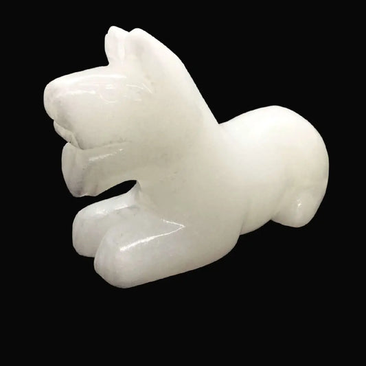 Dog - White Jade Heavens Gems and Wellbeing