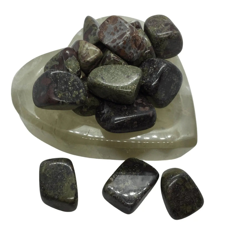 Dragon Blood Tumbled Stones Heavens Gem and Wellbeing