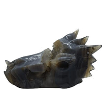 Dragon Head-Agate Druzy Heavens Gems and Wellbeing