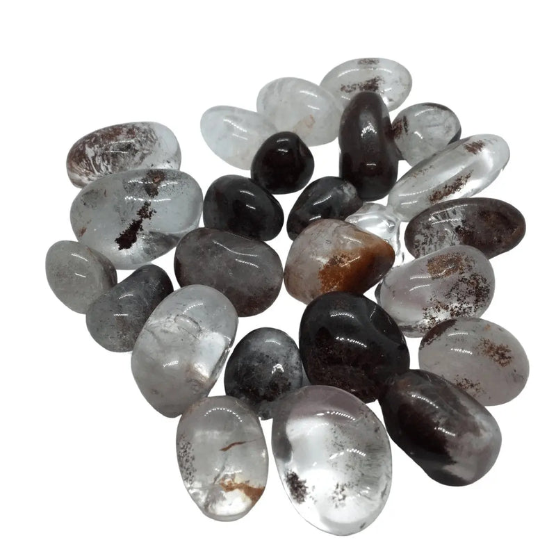 Garden Quartz (Lodolite) Tumble Stone- Mini Heavens Gems and Wellbeing