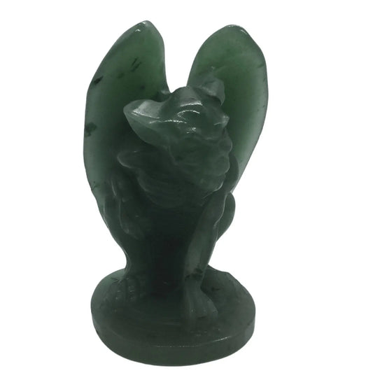 Green Aventurine Gargoyle Heavens Gems and Wellbeing