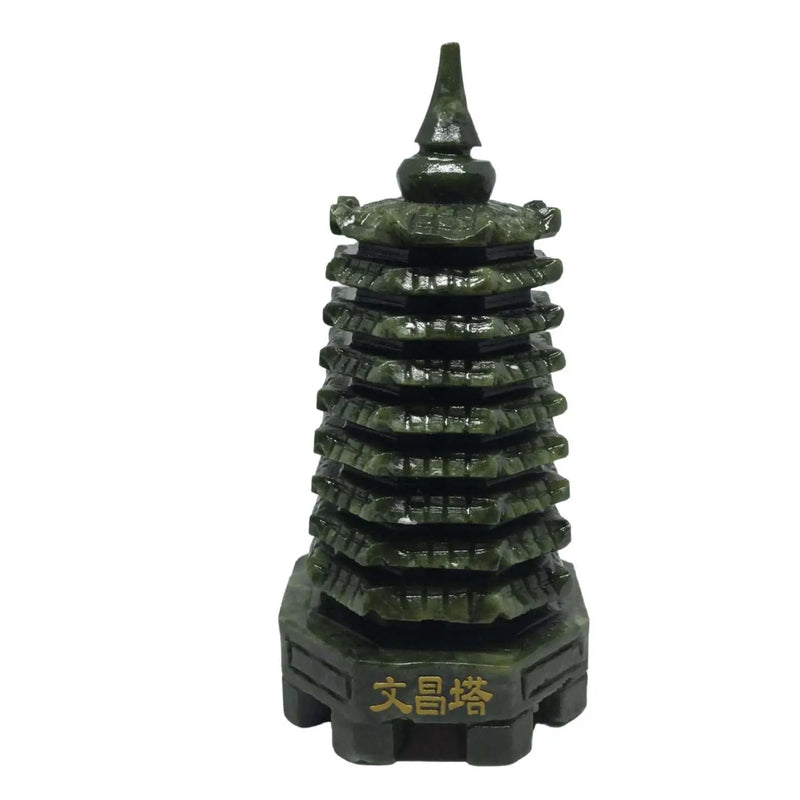 Green Jade Pagoda Tower Heavens Gems and Wellbeing