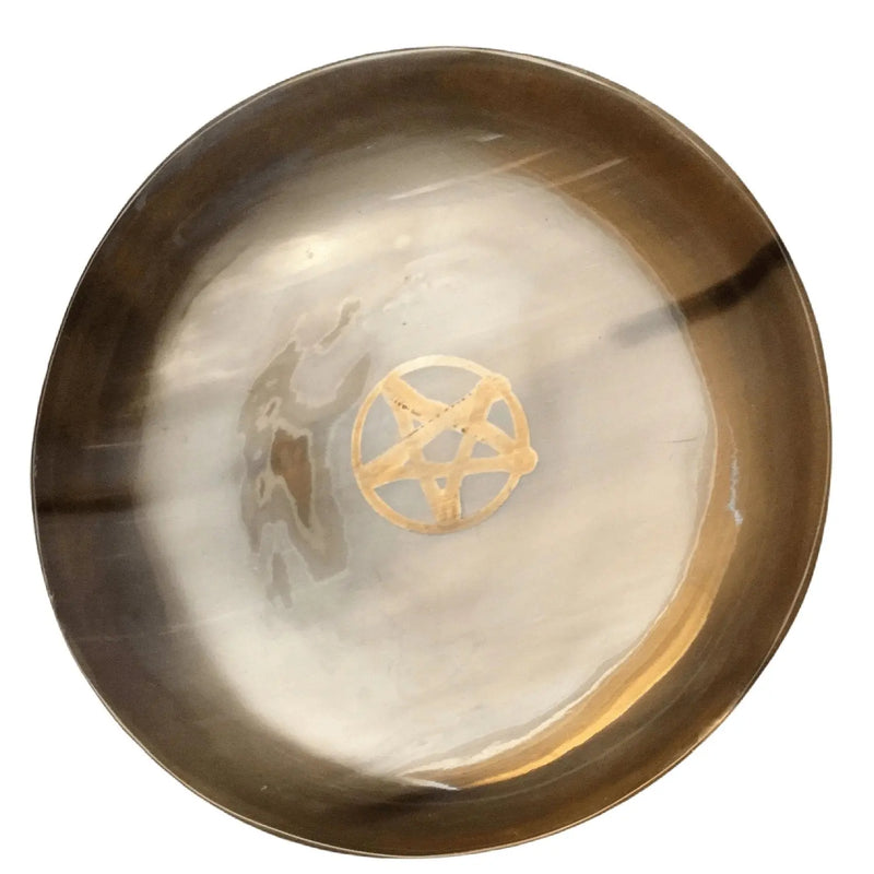Horn Pentacle Plate Heavens Gems and Wellbeing