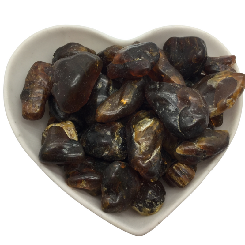 Raw Amber Tumble Stones Heavens Gem and Wellbeing
