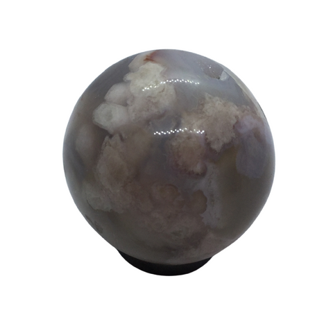 Flower Agate/ Cherry Blossom Sphere Heavens Gem and Wellbeing