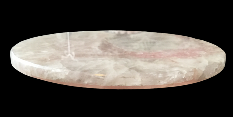 Rose Quartz Tray - Large Heavens Gems and Wellbeing