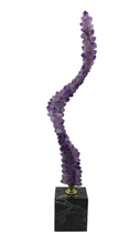 Amethyst Swirl Sculptures Heavens Gem and Wellbeing