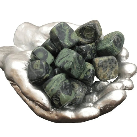 Kambaba Jasper Tumble Stones Heavens Gems and Wellbeing