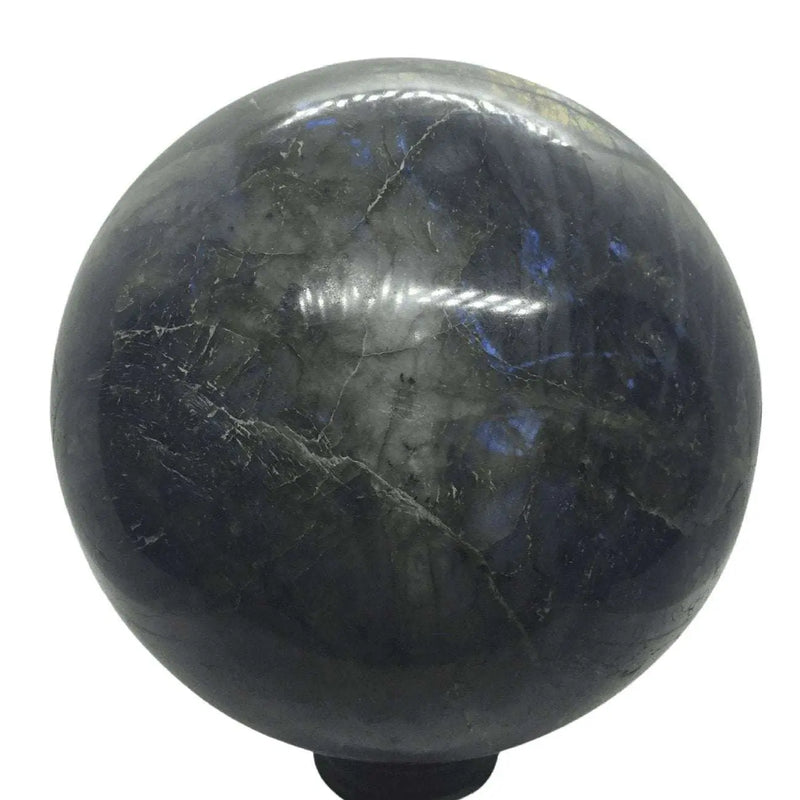 Labradorite Sphere - Large Heavens Gem and Wellbeing