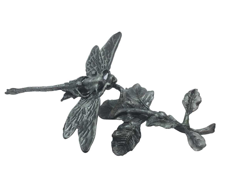 Pewter Dragonfly Sphere Stand Heavens Gem and Wellbeing