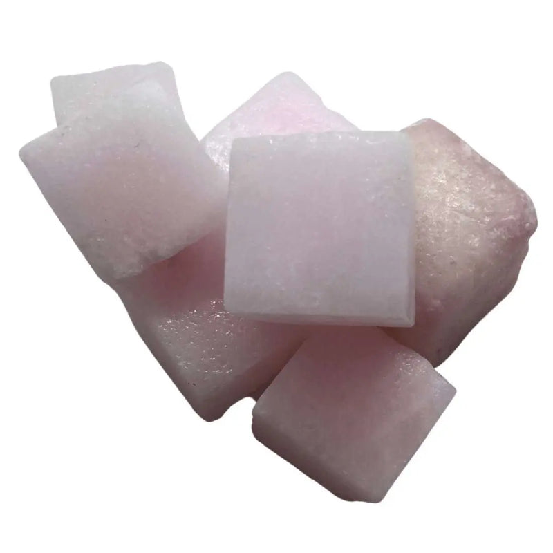 Pink Aragonite Tumble Stones - Cubes Heavens Gems and Wellbeing