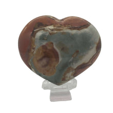 Polychrome Jasper Heart Heavens Gems and Wellbeing