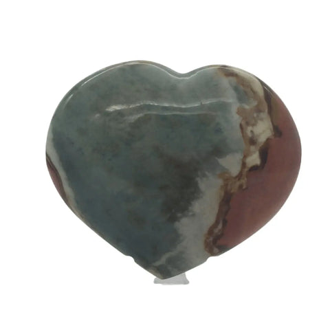 Polychrome Jasper Heart Heavens Gems and Wellbeing