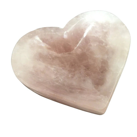 Rose Quartz Bowl Heavens Gems and Wellbeing