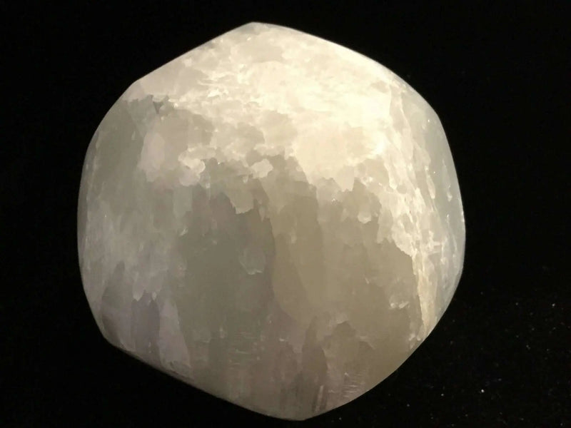 Selenite Dodecahedron Geometric Shape Heavens Gems and Wellbeing