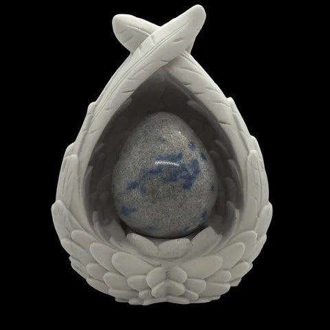 Wings Sphere/Egg Display Stand Heavens Gem and Wellbeing