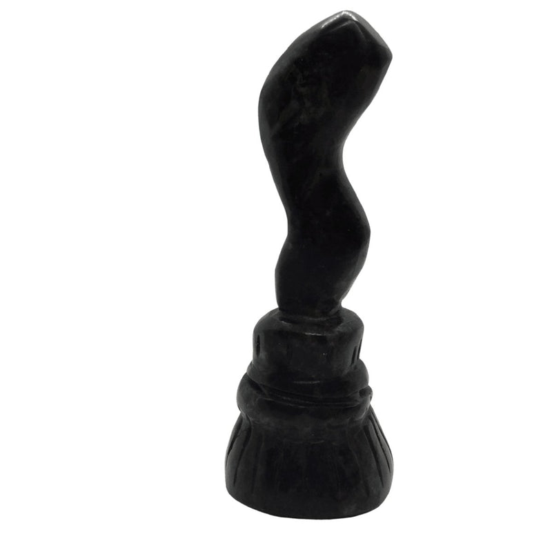 Black Jade Witches Broom Stick Heavens Gem and Wellbeing
