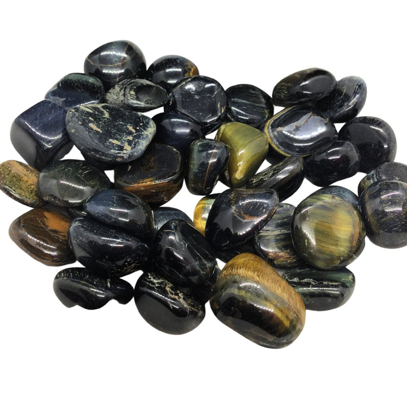 Blue Tiger Eye Chips Heavens Gem and Wellbeing