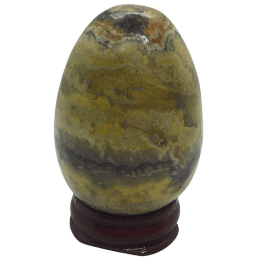 Bumblebee Jasper Eggs and stand Heavens Gem and Wellbeing