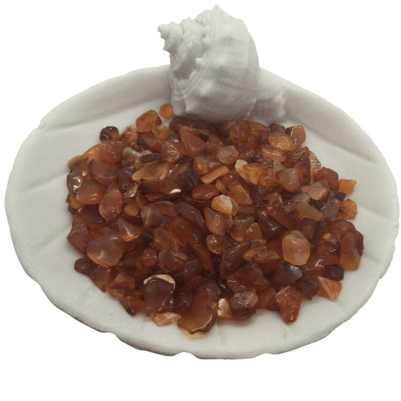 Carnelian Chips Heavens Gems and Wellbeing