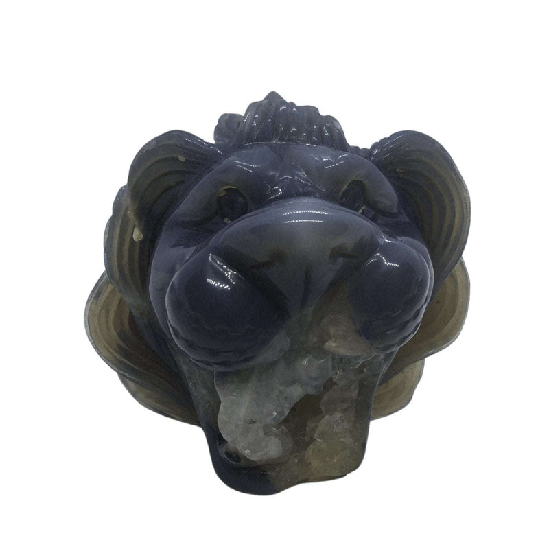 Lion Head - Agate Heavens Gems and Wellbeing