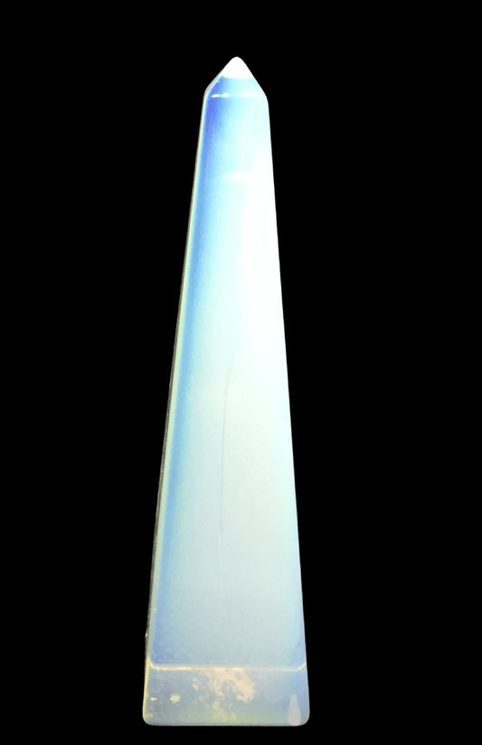 Opalite Obelisk Heavens Gem and Wellbeing