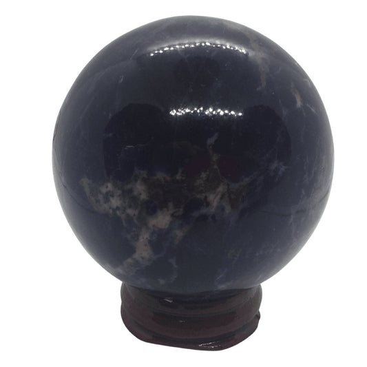 Sodalite Sphere Heavens Gem and Wellbeing