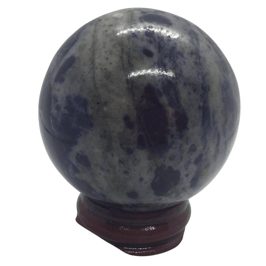 Sodalite Sphere Heavens Gem and Wellbeing